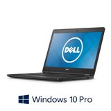 Laptopuri Dell Latitude E7470, i5-6200U, 128GB SSD, 14 inci FHD, Webcam, Win 10 Pro
